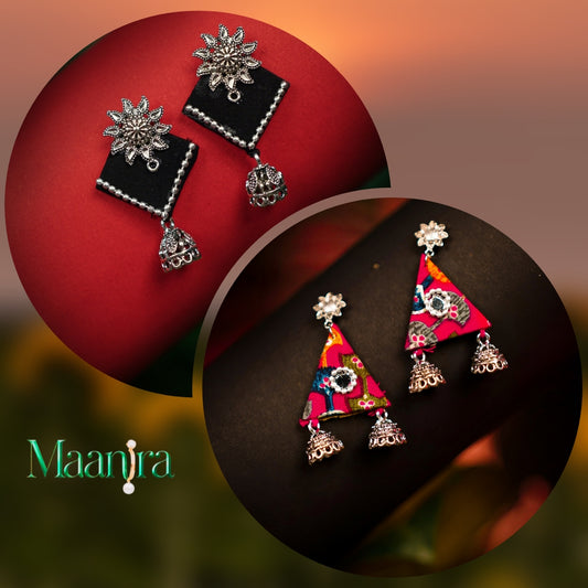 Black Earrings Combo