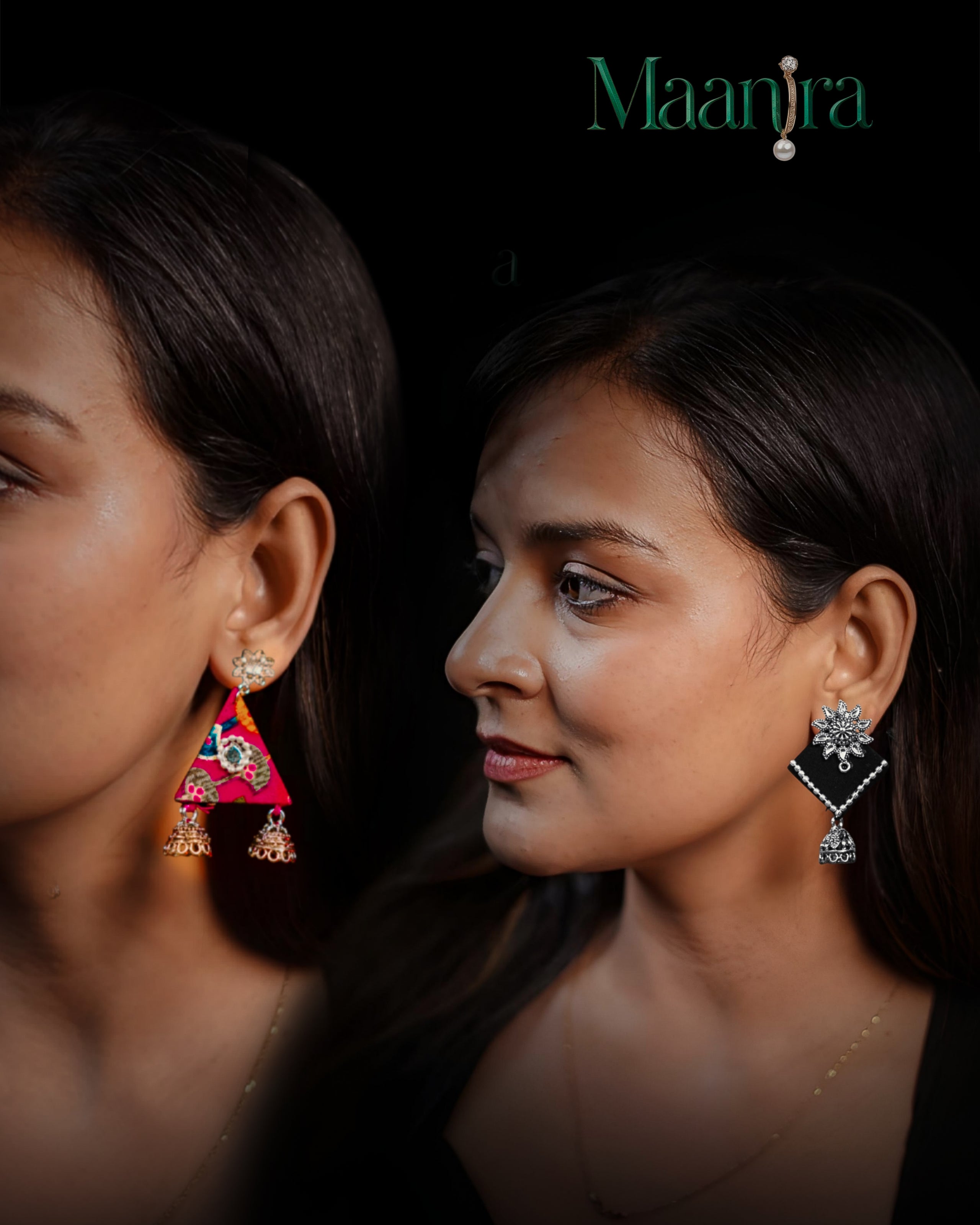 Black Earrings Combo